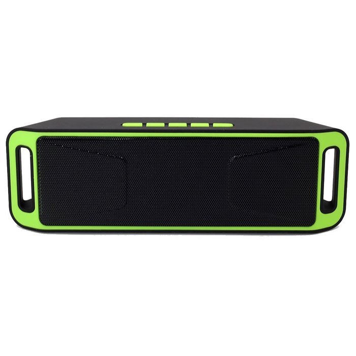 PuiSsant Bluetooth 4.0 Portable Wireless Speaker TF card USB FM Radio Green
