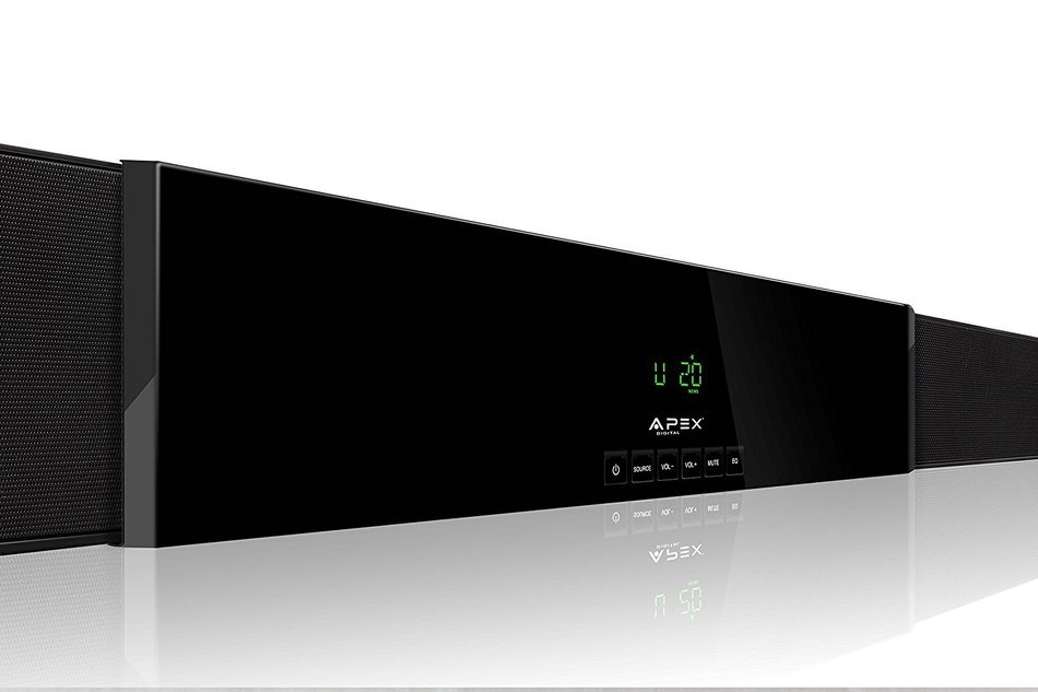 Apex Digital ASB 6000 HD Digital Home Theater Sound Bar, 350W N5