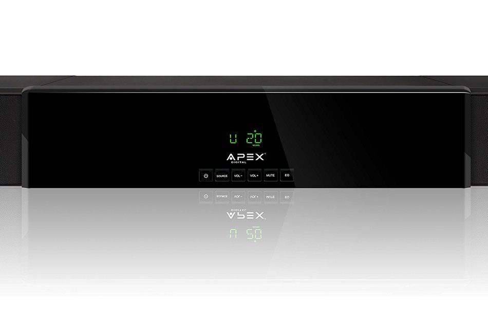 Apex Digital ASB 6000 HD Digital Home Theater Sound Bar, 350W N6