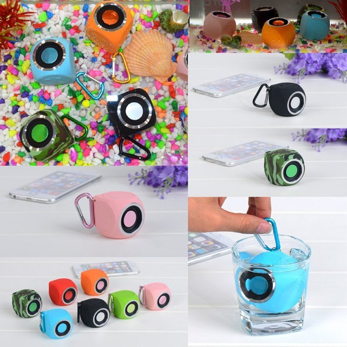 Mini Speaker,ELEGIANT Portable IPX7 Waterproof Shower Speaker Bluetooth Wireless Stereo Speaker with Powerful... N13