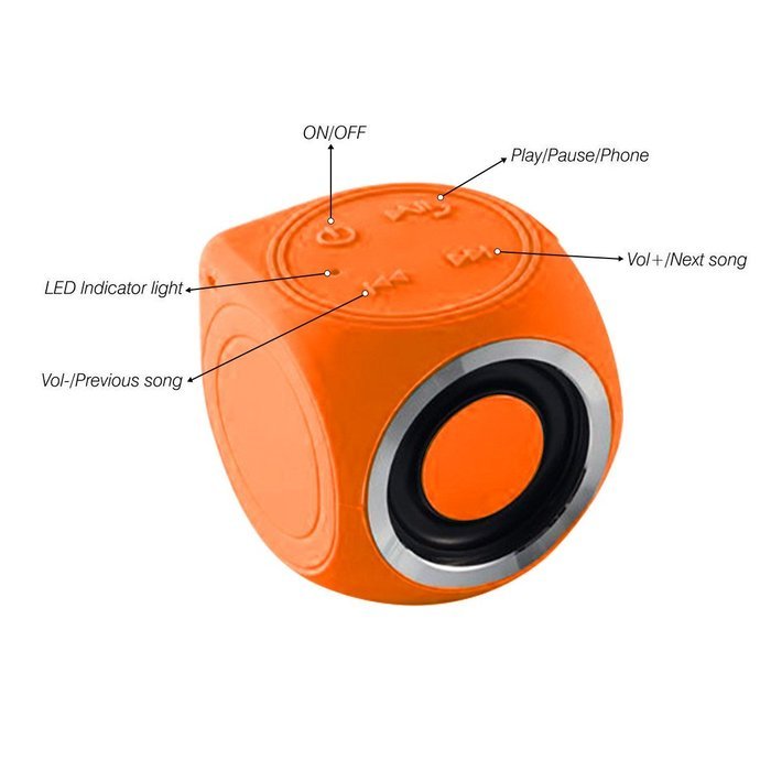 Mini Speaker,ELEGIANT Portable IPX7 Waterproof Shower Speaker Bluetooth Wireless Stereo Speaker with Powerful... N35