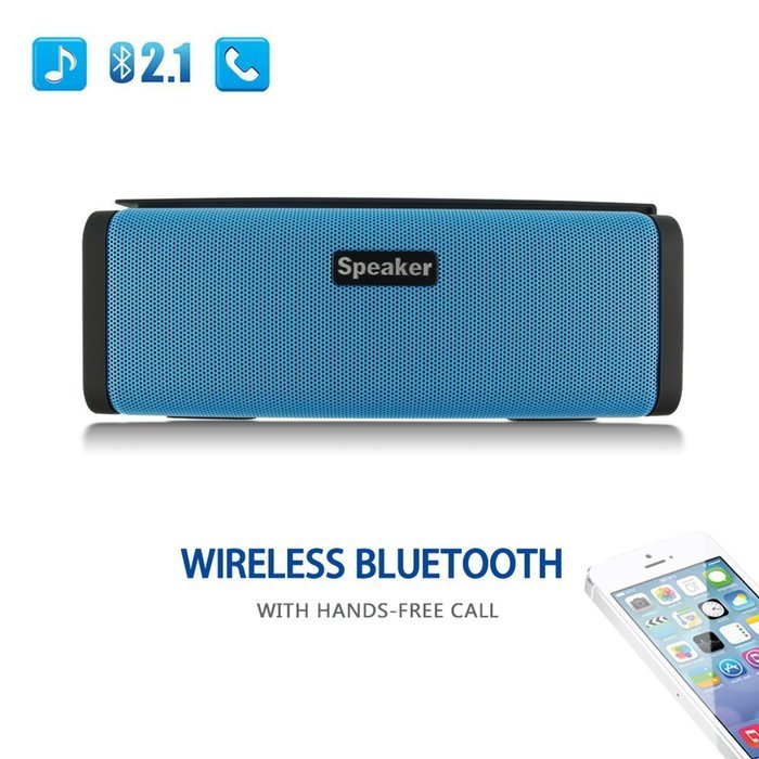 Braudel Portable Super Bass Wireless Bluetooth Speaker, Build-in Microphone for Hands-free Call, FM Radio for... N2