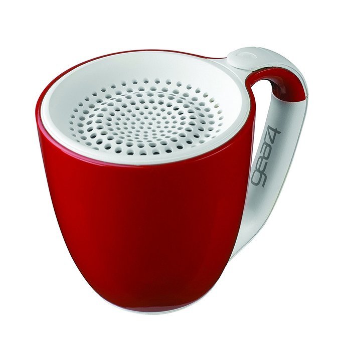 GEAR4 Double Espresso Large Coffee Cup Style Bluetooth Speaker with Handsfree (Black) N6