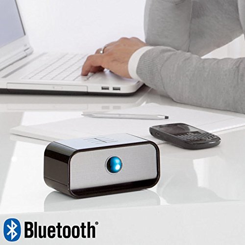 brookstone Big Blue Live Wireless Bluetooth Speaker