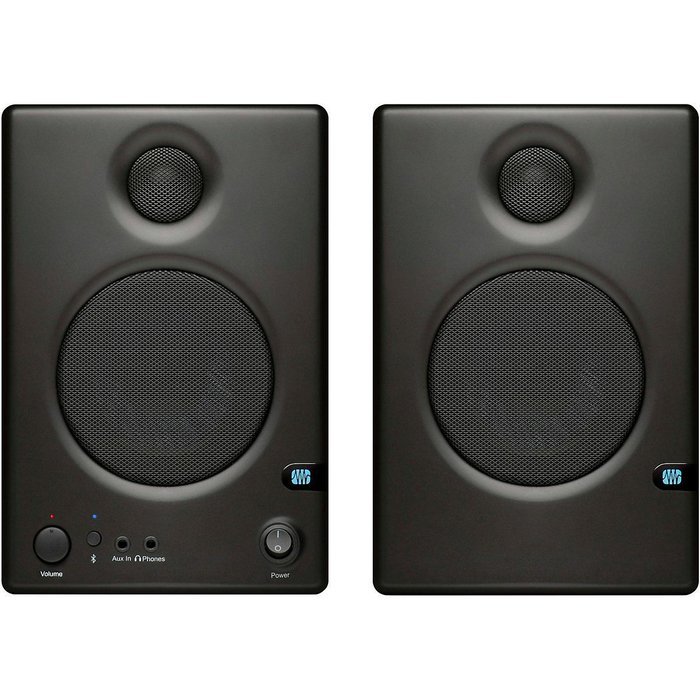 Presonus Ceres C4.5BT 2-Way Powered Speakers with Bluetooth - Talent Speaker PAD set - (4) Cables (ProSoundGear... N2