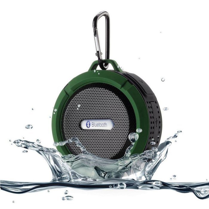 Mini Bluetooth Speaker, Geekercity&reg; Universal Portable C6 Hi-fi Bass Wireless Bluetooth Shockproof Water Resistant... N8