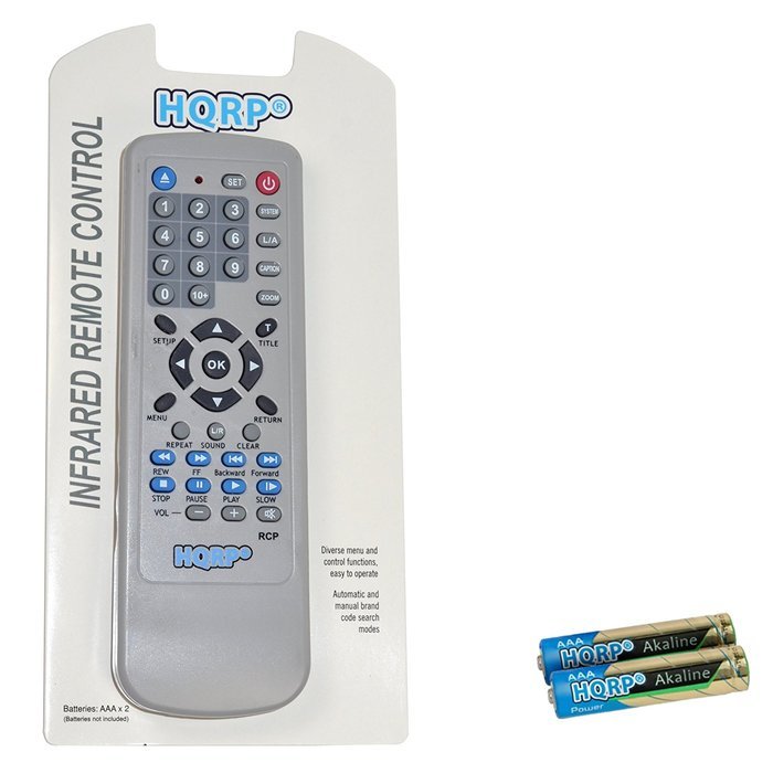 HQRP Remote Control for Panasonic DMP-BDT320 DMP-BDT321 DMP-BDT330 DMP-BDT360 DMP-BDT361 DMP-BDT460 DVD Player...