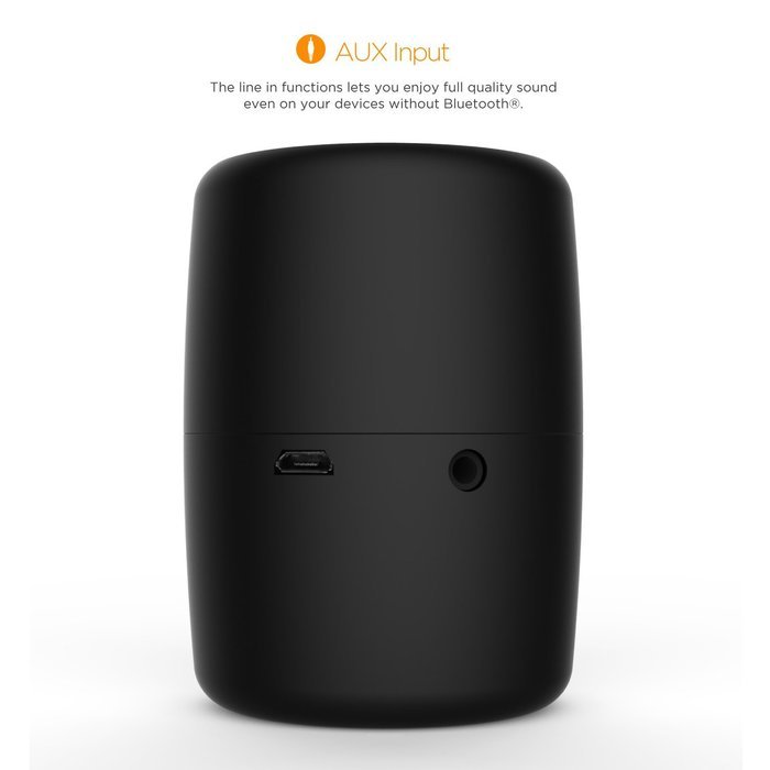 Ematic Bluetooth Wireless Speaker & Speakerphone for iPhone, iPad, iPod, Android, Galaxy Tab, Nexus N4