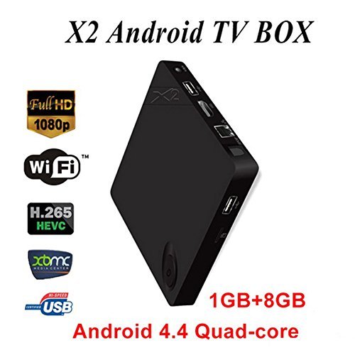 Beelink X2 Android 4.4 TV BOX H3 Quad-Core 1G/8G 4K UHD 1080P Support Wifi Smart TV Box