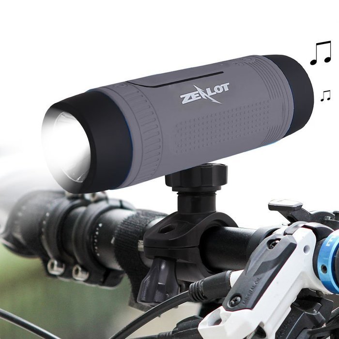 stardrift Multi-purpose Bicycle Portable Bluetooth Speaker,Flashlight(3 Modes),MP3 Player,FM Radio,Power Bank...