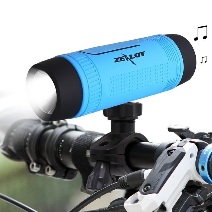 stardrift Multi-purpose Bicycle Portable Bluetooth Speaker,Flashlight(3 Modes),MP3 Player,FM Radio,Power Bank... N11
