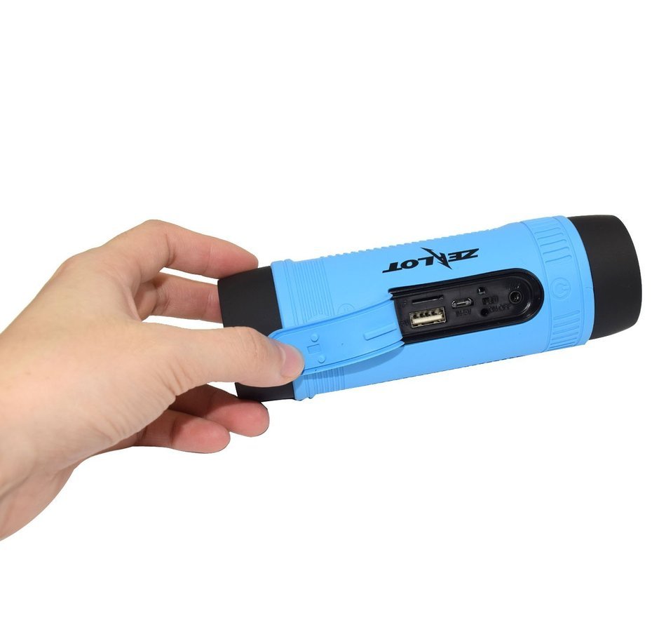 stardrift Multi-purpose Bicycle Portable Bluetooth Speaker,Flashlight(3 Modes),MP3 Player,FM Radio,Power Bank... N15