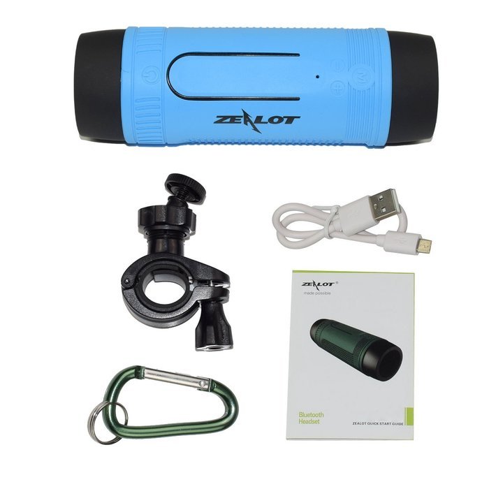 stardrift Multi-purpose Bicycle Portable Bluetooth Speaker,Flashlight(3 Modes),MP3 Player,FM Radio,Power Bank... N16