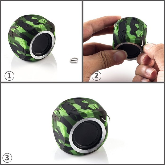 PowerLead Pspe PSP011 Wood Bluetooth 4.0 Wireless Speaker with FM Radio 1800mAh Rechargable Battery N23