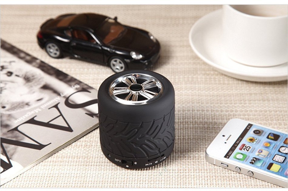 PowerLead Pspe PSP011 Wood Bluetooth 4.0 Wireless Speaker with FM Radio 1800mAh Rechargable Battery N31