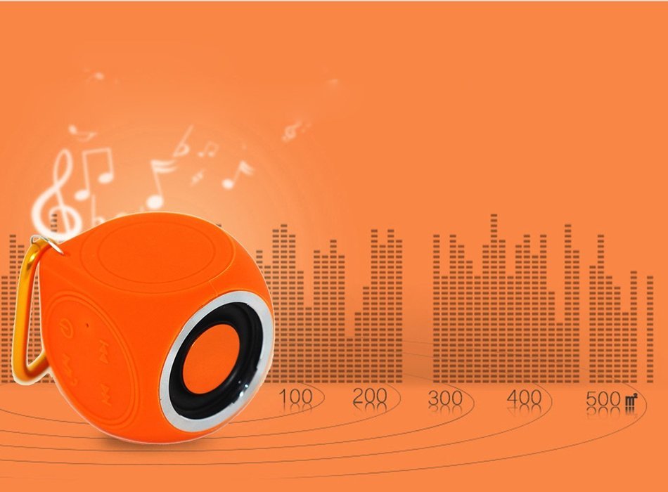 PowerLead Pspe PSP011 Wood Bluetooth 4.0 Wireless Speaker with FM Radio 1800mAh Rechargable Battery N66