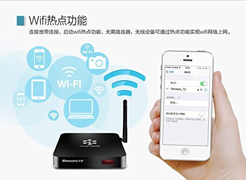 Mortimer Chinese content TV Box with HDMI, Wifi [No Monthly Fee, real time channels or by order] N5