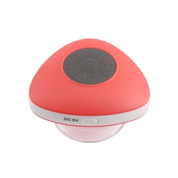 DROK&reg; Triangle Waterproof Bluetooth Wireless Shower Speaker,Rechargeable, High Performance, Sound Quality Stability... N12