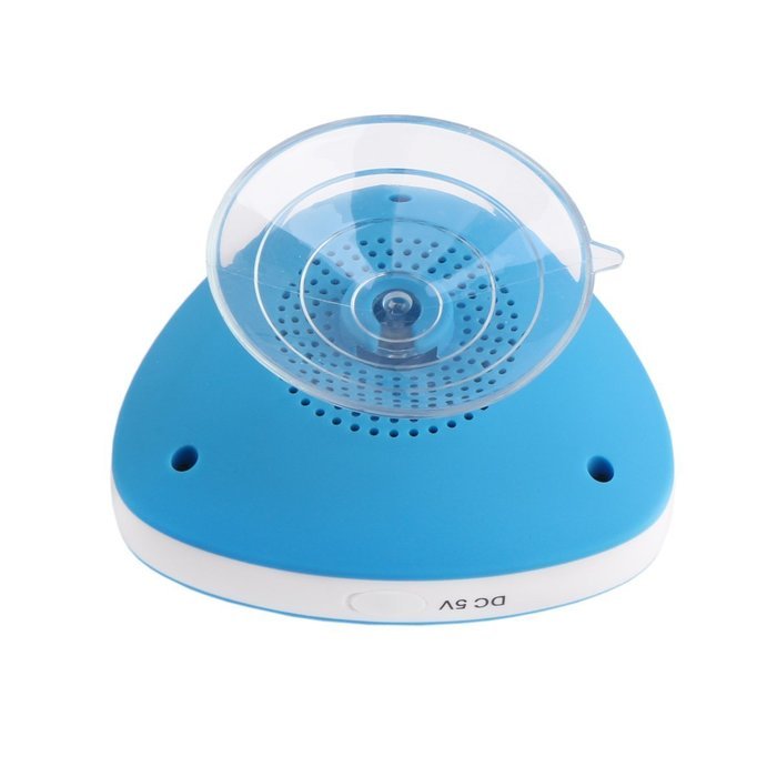 DROK&reg; Triangle Waterproof Bluetooth Wireless Shower Speaker,Rechargeable, High Performance, Sound Quality Stability... N27