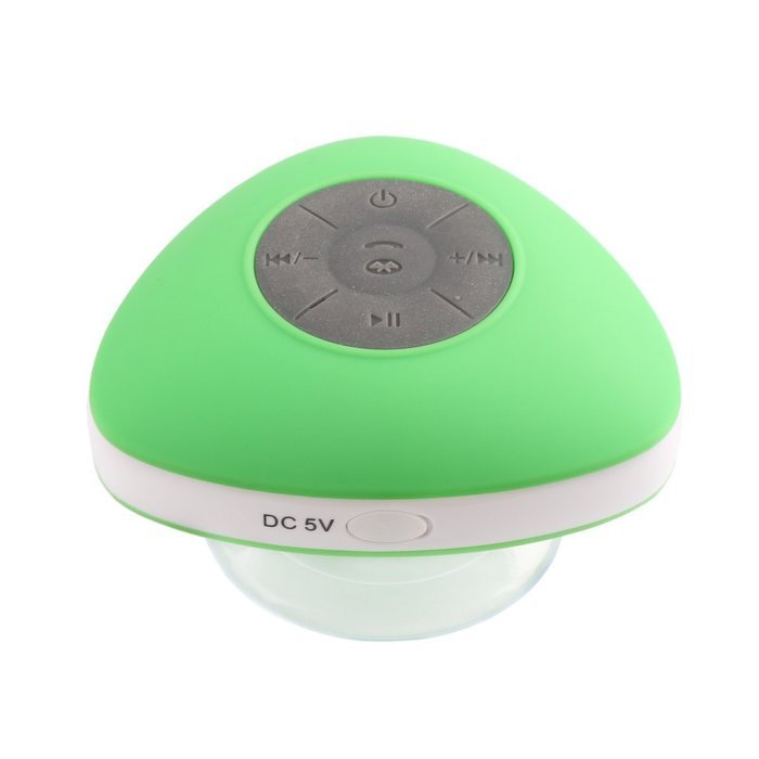 DROK&reg; Triangle Waterproof Bluetooth Wireless Shower Speaker,Rechargeable, High Performance, Sound Quality Stability... N31