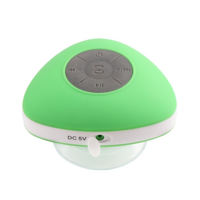 DROK&reg; Triangle Waterproof Bluetooth Wireless Shower Speaker,Rechargeable, High Performance, Sound Quality Stability... N32