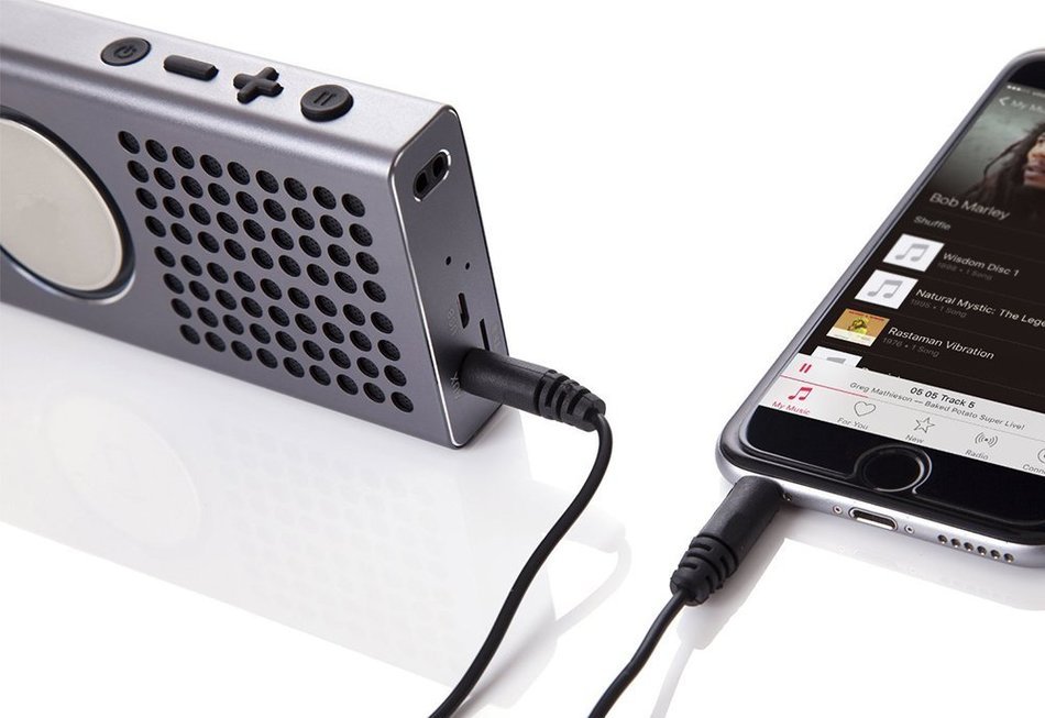 SINOBAND S100 12W The World's Lightest and Slimmest Portable Bluetooth Speaker (21mm, 9.9 Ounces), Ultra Portable... N2