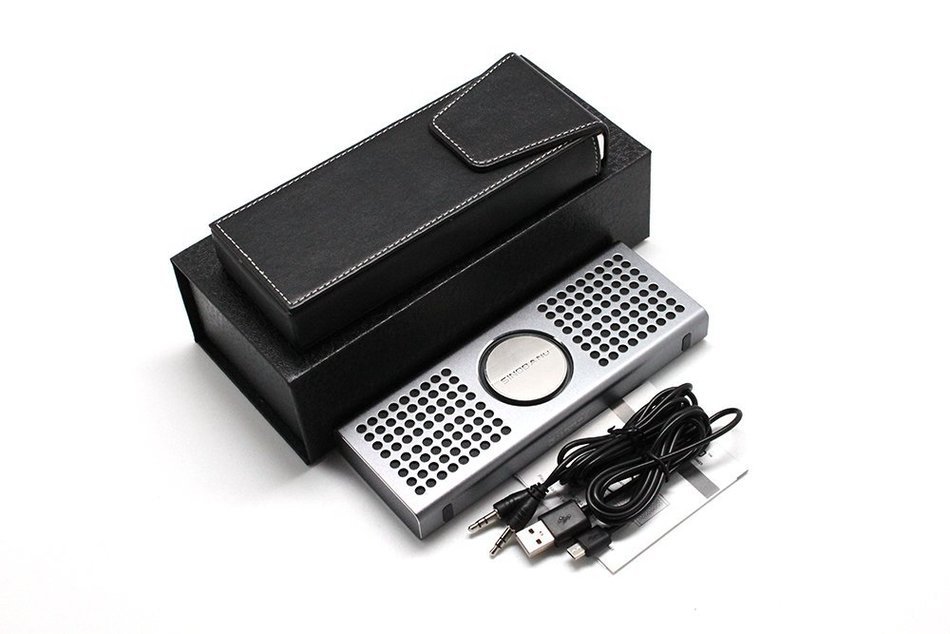 SINOBAND S100 12W The World's Lightest and Slimmest Portable Bluetooth Speaker (21mm, 9.9 Ounces), Ultra Portable... N7