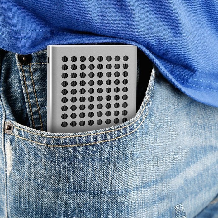 SINOBAND S100 12W The World's Lightest and Slimmest Portable Bluetooth Speaker (21mm, 9.9 Ounces), Ultra Portable... N8