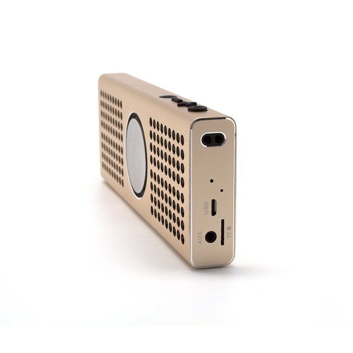 SINOBAND S100 12W The World's Lightest and Slimmest Portable Bluetooth Speaker (21mm, 9.9 Ounces), Ultra Portable... N11