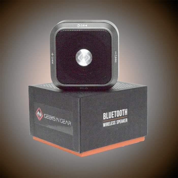 Wireless Portable Bluetooth Speaker - 5W Stereo Speakers - Best Bass and Sound Quality by Geeks N Gear - Hands... N6