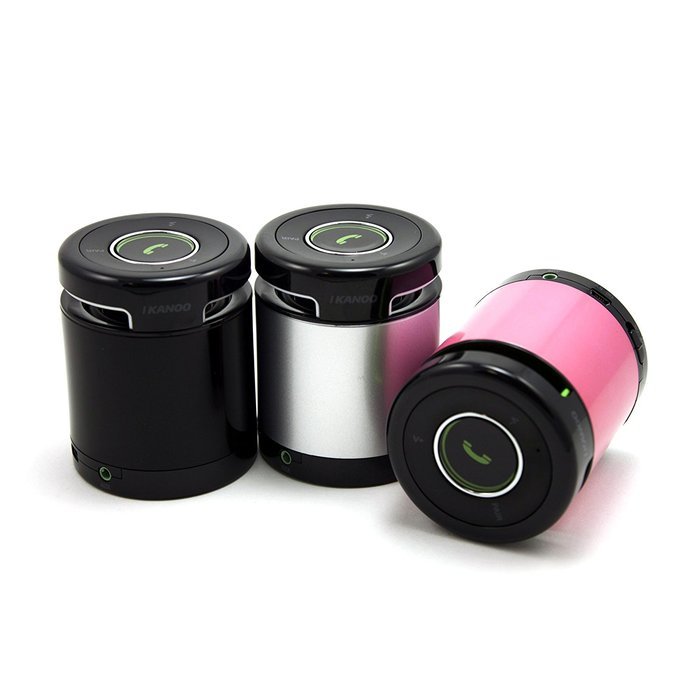 iKANOO Portable Bluetooth Speaker (BT012 Black)