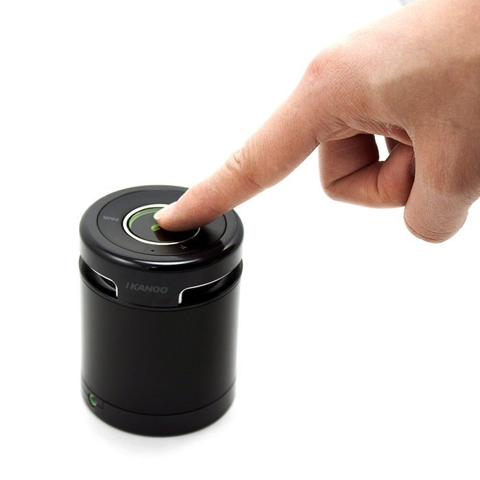 iKANOO Portable Bluetooth Speaker (BT012 Black) N4