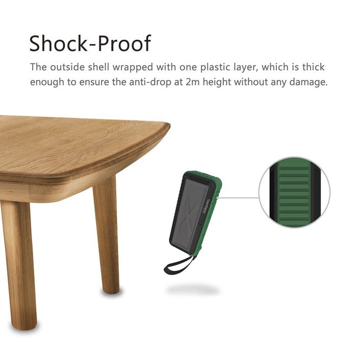 Portable Bluetooth Speakers, Outdoor Wireless 10W Speakers with 8 Hours Playtime Waterproof IP65 for Outdoors,... N5