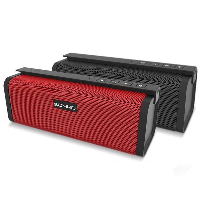 Mini Bluetooth Speakers, HLS S311 10W Dual-Driver Portable Wireless Stereo Outdoor Speaker with FM Radio, Micro... N3