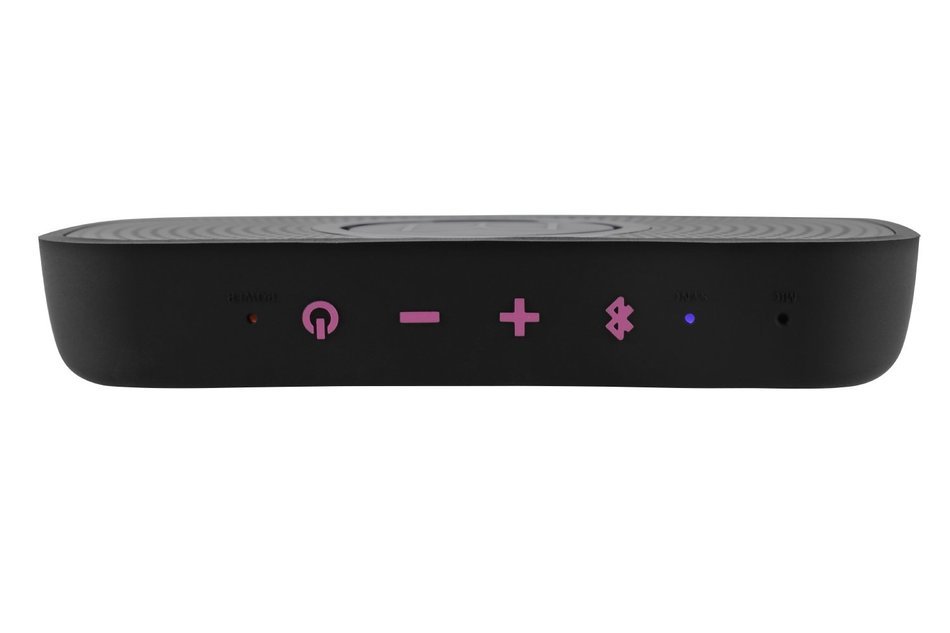 Monster Cable SuperStar High Definition Bluetooth Speakers, Multilingual (Black/Neon Pink) N4