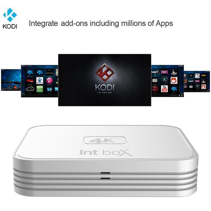 Docooler I7 Smart Android 6.0 TV Box (Amlogic S912 Octa Core KODI UHD 4K 2G / 8G XBMC DLNA Airplay Miracast) N8