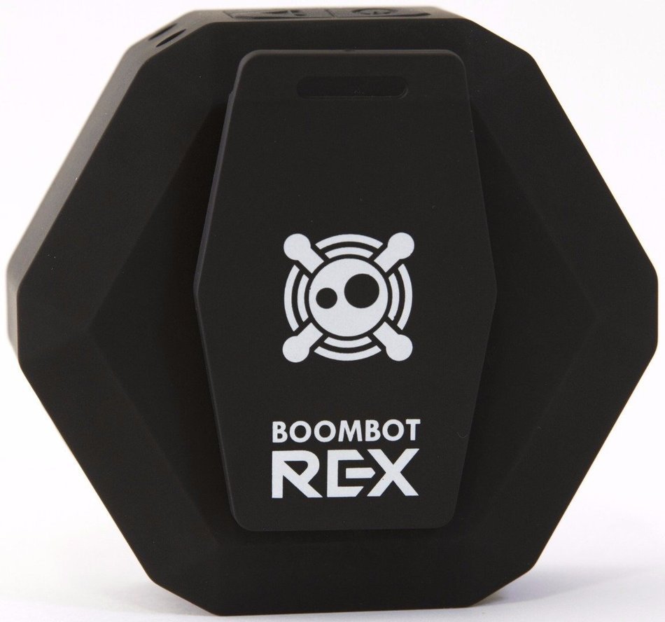 Boombotix Boombot REX Wireless Weatherproof Bluetooth Speaker w/ $20 aSavings Gift Card (Pitch Black) N4