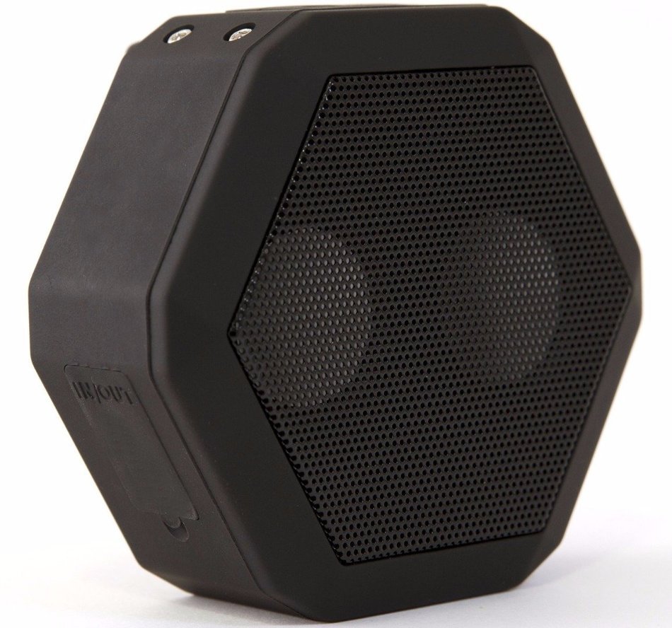Boombotix Boombot REX Wireless Weatherproof Bluetooth Speaker w/ $20 aSavings Gift Card (Pitch Black) N5