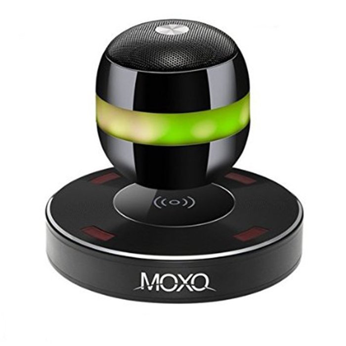 MMSS MOXO X2 Wireless Bluetooth Subwoofer Suspension LED Maglev Speaker (Black)
