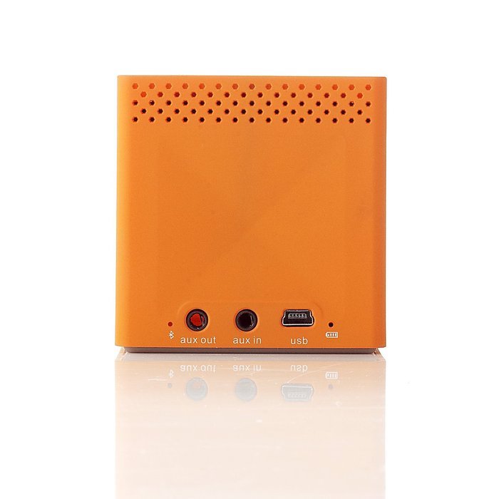 Bem HL2022D Bluetooth Mobile Speaker for Smartphones - Retail Packaging - Orange N3