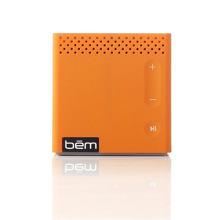 Bem HL2022D Bluetooth Mobile Speaker for Smartphones - Retail Packaging - Orange N4