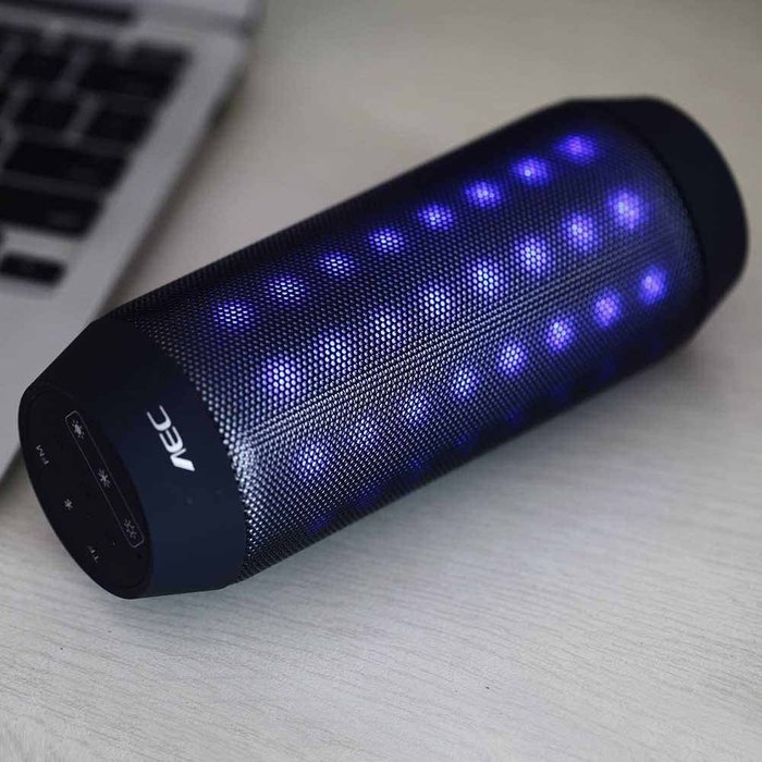 Andoer AEC Bluetooth Stereo Speaker Bass Subwoofer with MIC Support TF FM Line in Handsfree Call for iPhone iPad... N3