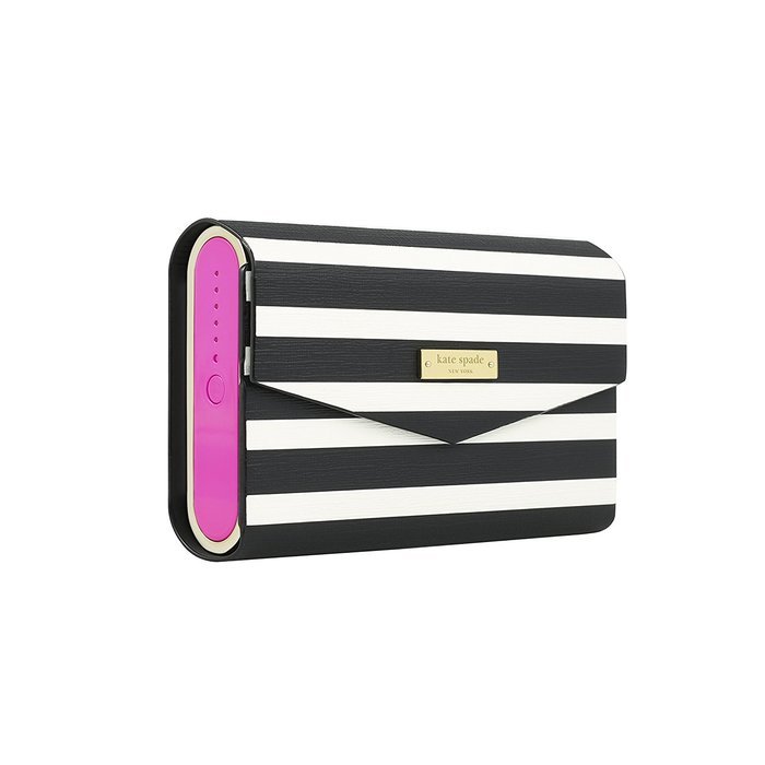 kate spade new york Portable Wireless Bluetooth Speaker includes Rose Gold Saffiano Cover with Black & Rose Gold... N3