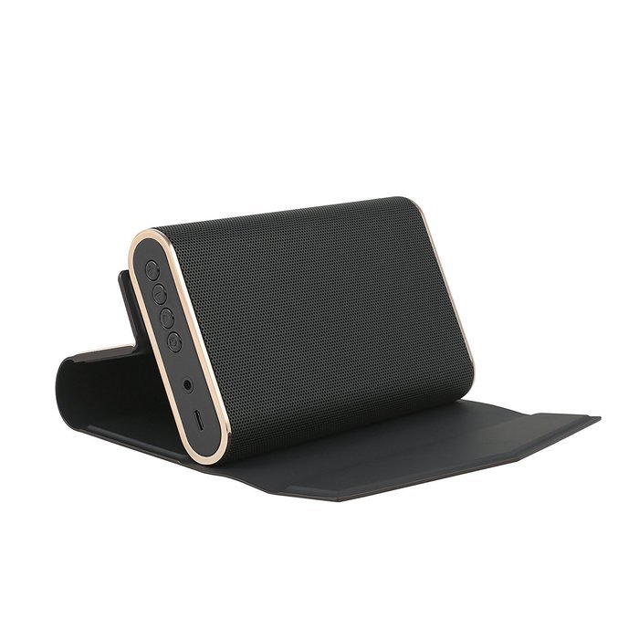 kate spade new york Portable Wireless Bluetooth Speaker includes Rose Gold Saffiano Cover with Black & Rose Gold... N12