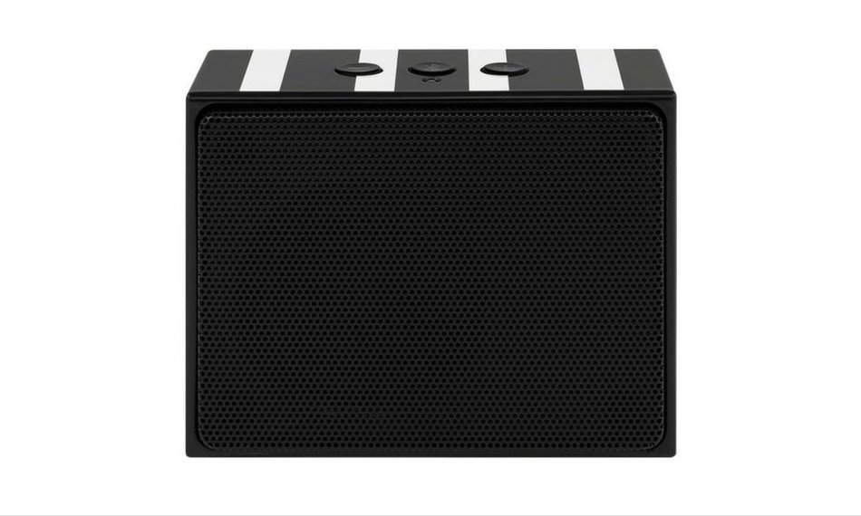 kate spade new york Portable Wireless Bluetooth Speaker includes Rose Gold Saffiano Cover with Black & Rose Gold... N19