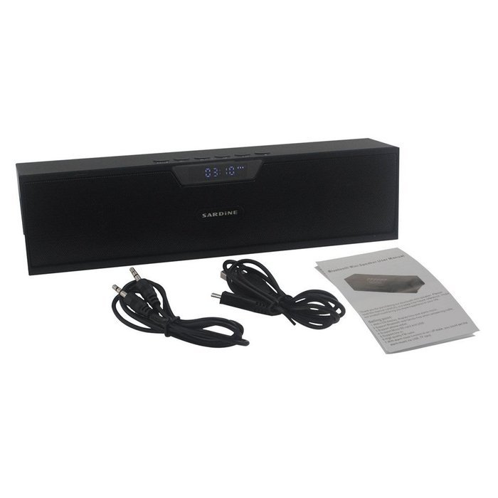 CEStore Sardine Stereo Music Speaker Box , Support TF Card / Micro SD Card and USB Input for iPhone 6 Plus 5S... N7