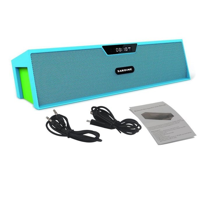 CEStore Sardine Stereo Music Speaker Box , Support TF Card / Micro SD Card and USB Input for iPhone 6 Plus 5S... N13
