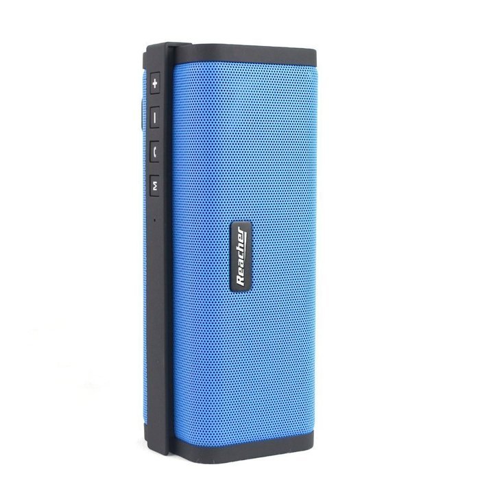 Reacher Portable Bluetooth Speaker FM Radio MP3 Player Built-In Power Bank, Mic, Micro TF SD Card, USB Input,... N2