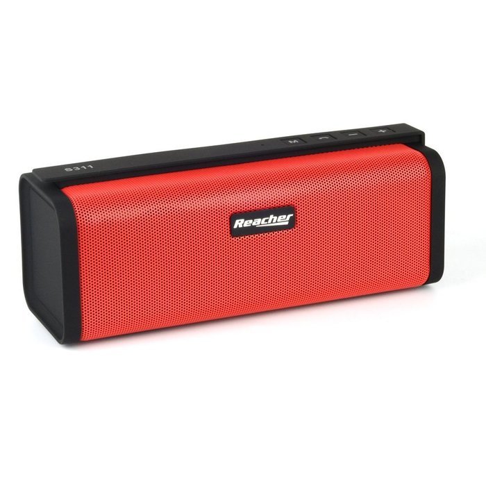 Reacher Portable Bluetooth Speaker FM Radio MP3 Player Built-In Power Bank, Mic, Micro TF SD Card, USB Input,... N8