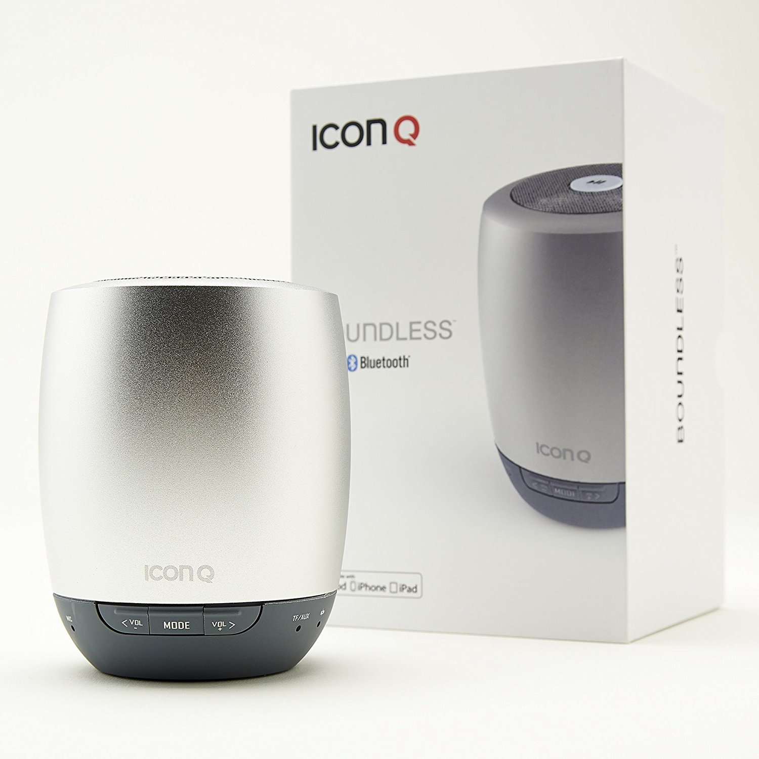 Icon Q Boundless S2 Bluetooth v2.1 Speaker with Microphone Black